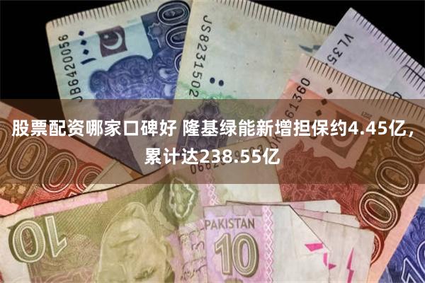 股票配资哪家口碑好 隆基绿能新增担保约4.45亿，累计达238.55亿